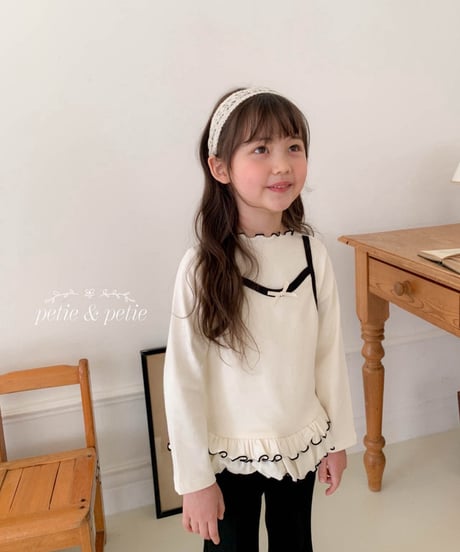 15[予約]petit&petit jenny frill t
