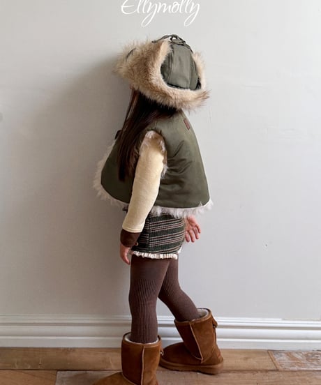 8[予約]ELLYMOLLY public reversible vest