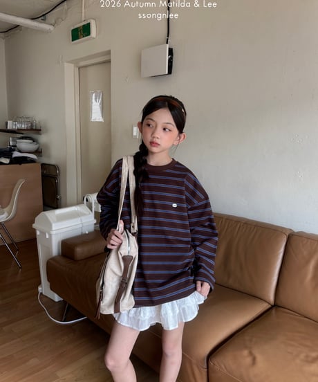 30[予約]matilda&lee jelly border tee