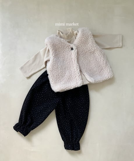 33[予約]mimi market poodle vest