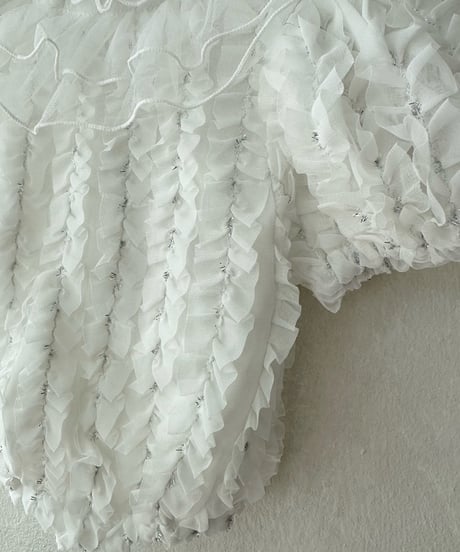 2[予約]monbebe chiffon frill special suit