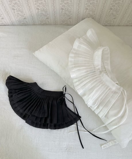 16[予約]monbebe layered pleated apron(kids)