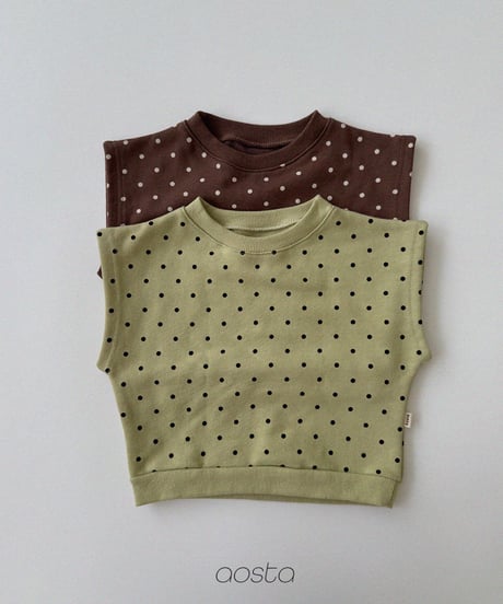 13[予約]Aosta dot tongtong vest