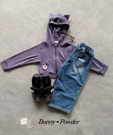 69[予約]bunny powder large button pin