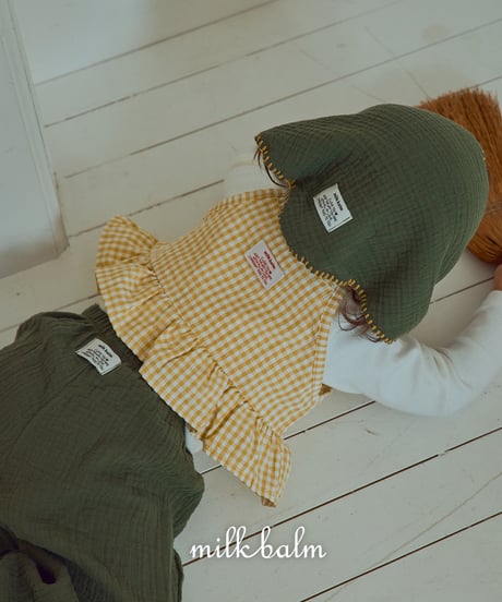 21[予約]milkbalm candy check bustier