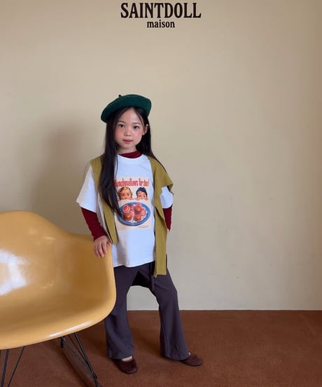16[予約]saintdoll chocolate short sleeve t-shirt
