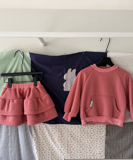 49[予約]aiai cancan frill two-piece set