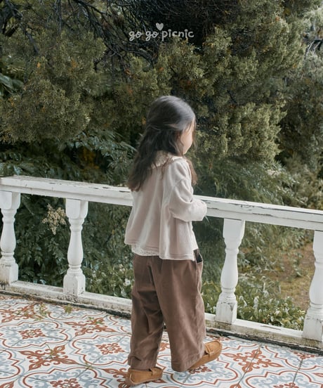 1[予約]go go picnic popo cardigan