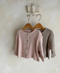 7[予約]elov&monpetitbebe nuvia cardigan