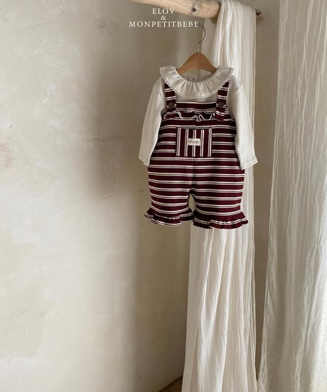 10[予約]elov&monpetitbebe bagely overall