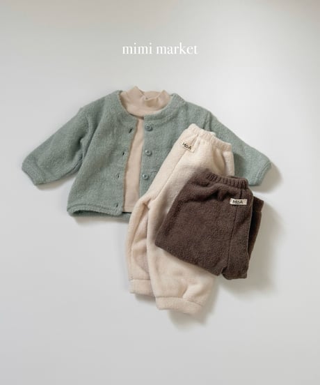 41[予約]mimi market egg pintuck jogger