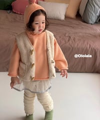 45[予約]ololala rabbit pogeul vest
