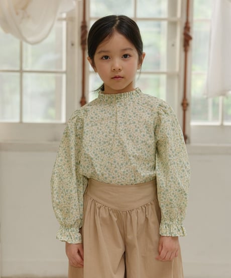 9[予約]mon Atelier daisy blouse