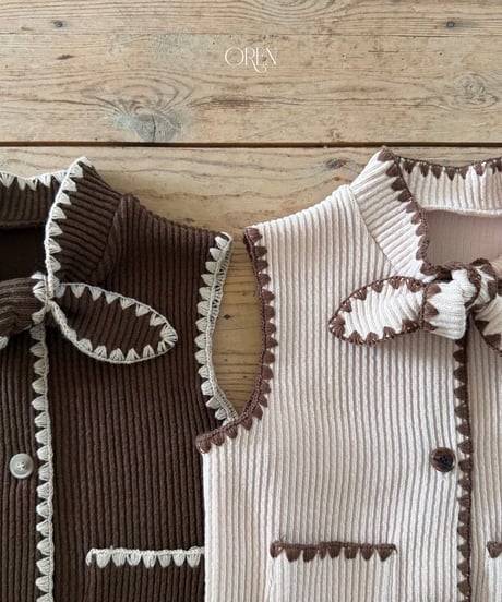 28[予約]OREN monet mellow vest