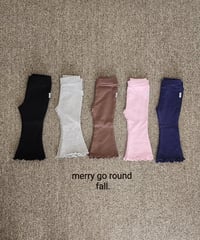 3[予約]merry go round jelly bootcut