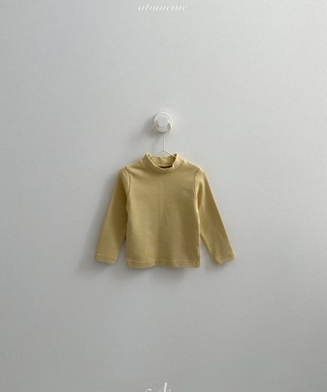 6[予約]atomeme plain turtleneck t-shirt