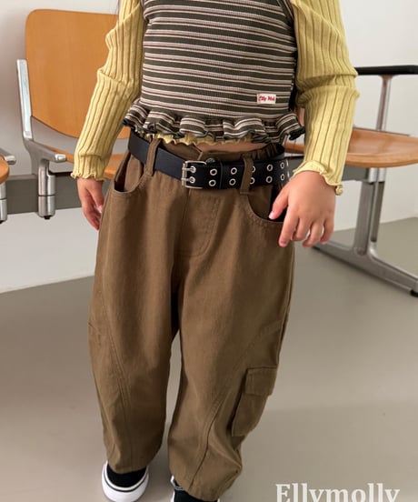 22[予約]ELLYMOLLY hako balloon cargo pants