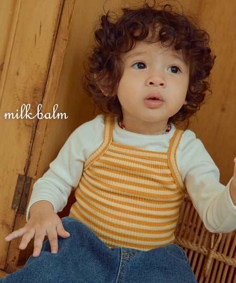 10[予約]milkbalm round denim pants