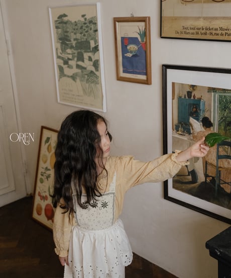 16[予約]OREN olive garden lace apron