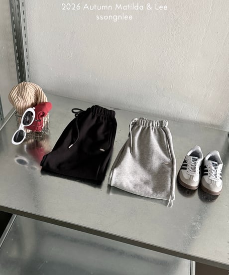 57[予約]matilda&lee string jogger pants