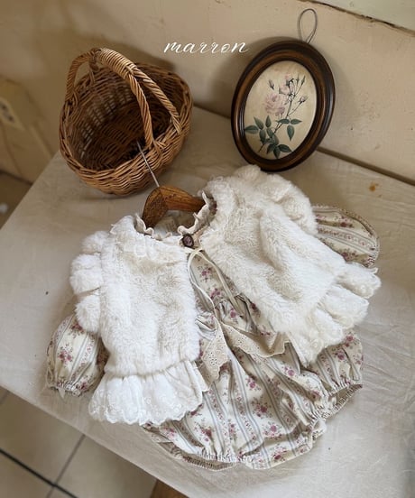 52[予約]marron happy suit(6-18m)