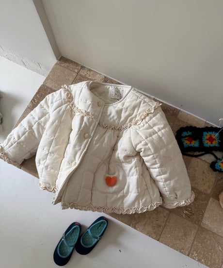 6[予約]aiai mini heart quilted padding