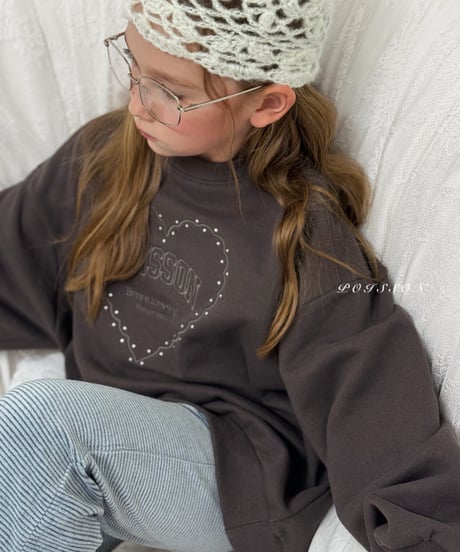 6[予約]poisson poisson embroidered mtm