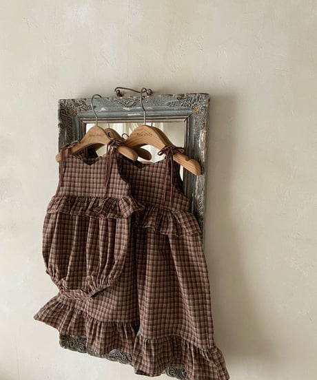 8[予約]anneshirley doha suit(check)