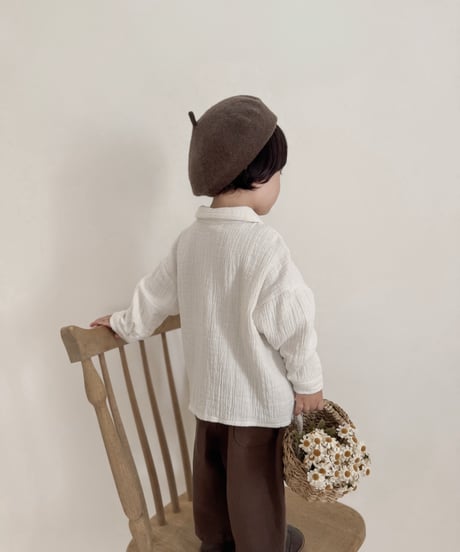 43[予約]mimi market stainless steel shirt