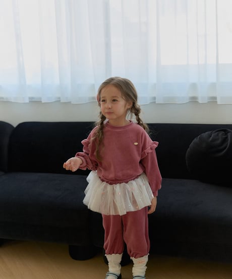 12[予約]berryberry luna velour set