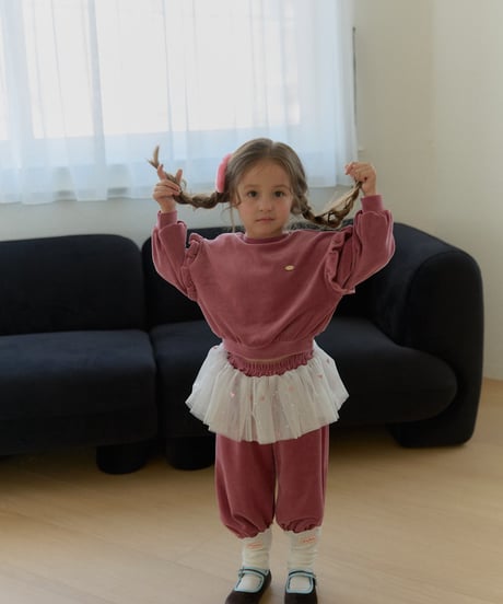 12[予約]berryberry luna velour set