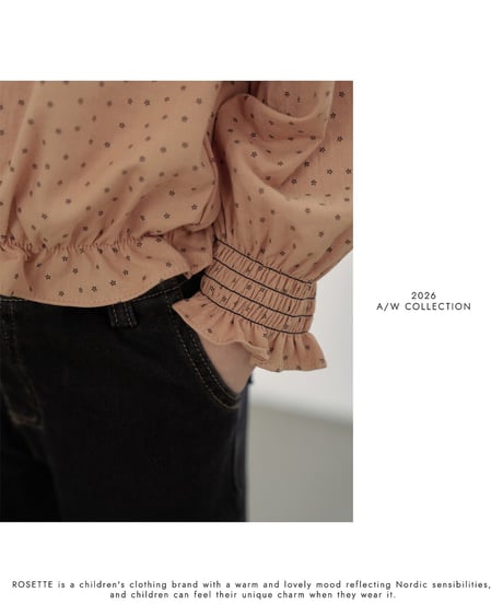 13[予約]ROSETTE ai blouse