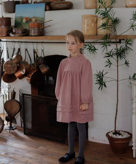 11[予約]perrobebe rosanne corduroy dress