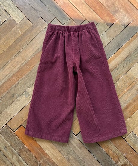21[予約]mon Atelier milo cordu pants