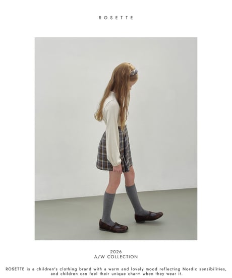 25[予約]ROSETTE duel skirt