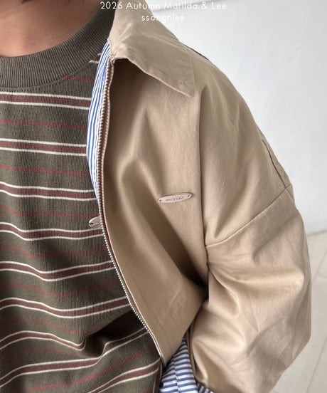 84[予約]matilda&lee colorblock jumper
