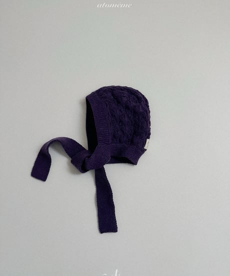 48[予約]atomeme knit muffler bonnet