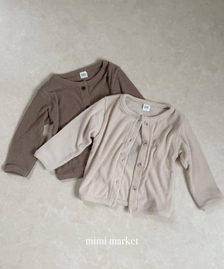 42[予約]mimi market ray binding cardigan
