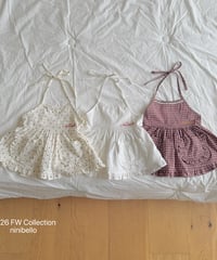 441[予約]ninibello hazel apron ops