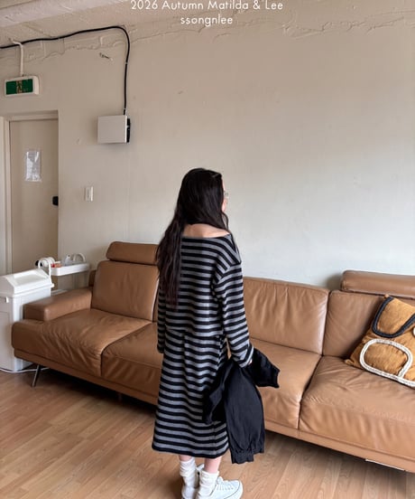 40[予約]matilda&lee billie off knit