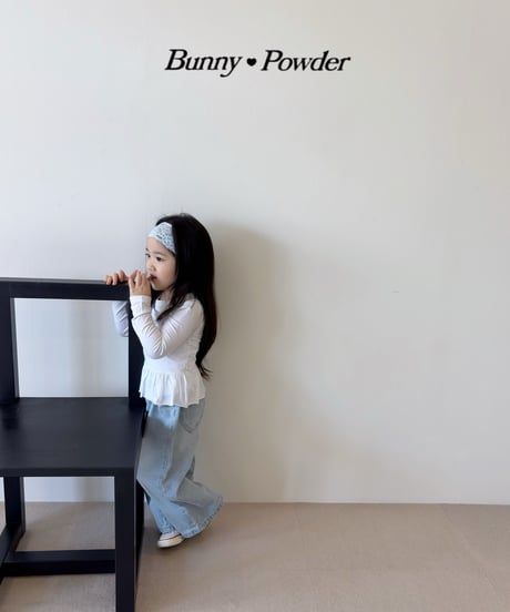 12[予約]bunny powder layered camisole