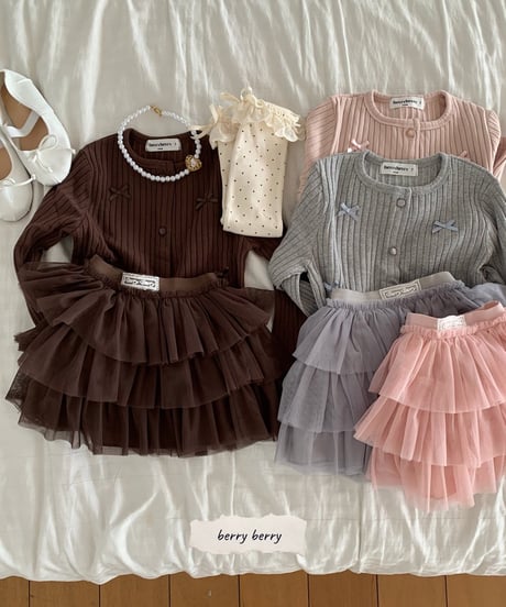 59[予約]berryberry cookie cardigan