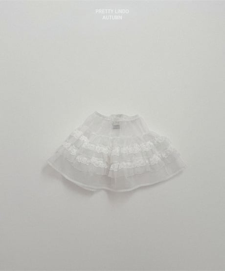 72[予約]LINDO sha cancan skirt