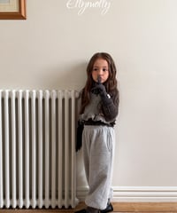 29[予約]ELLYMOLLY snowflake angol jogger pants