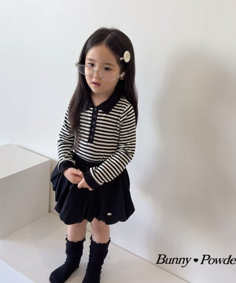 37[予約]bunny powder woni collar tee