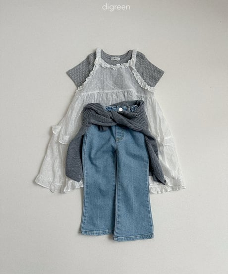23[予約]digreen bootcut denim pants