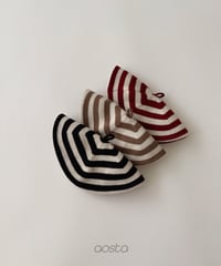 7[予約]Aosta knit cookie beret