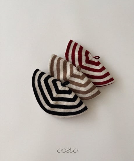 7[予約]Aosta knit cookie beret