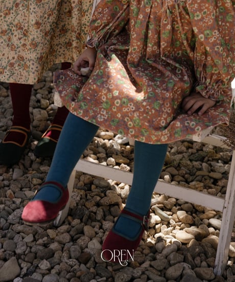 27[予約]OREN forest color band tights
