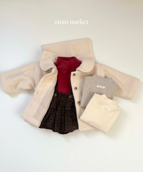 25[予約]mimi market wool sailor coat